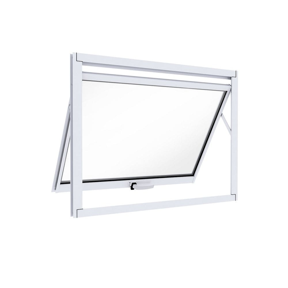 Janela de Alumínio Máximo Ar 60x60cm Lucasa Ideale Branco
