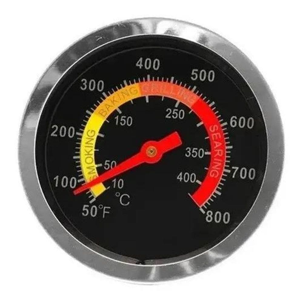 5X Termômetro Churrasqueira Bafo Forno Defumador 350ºc
