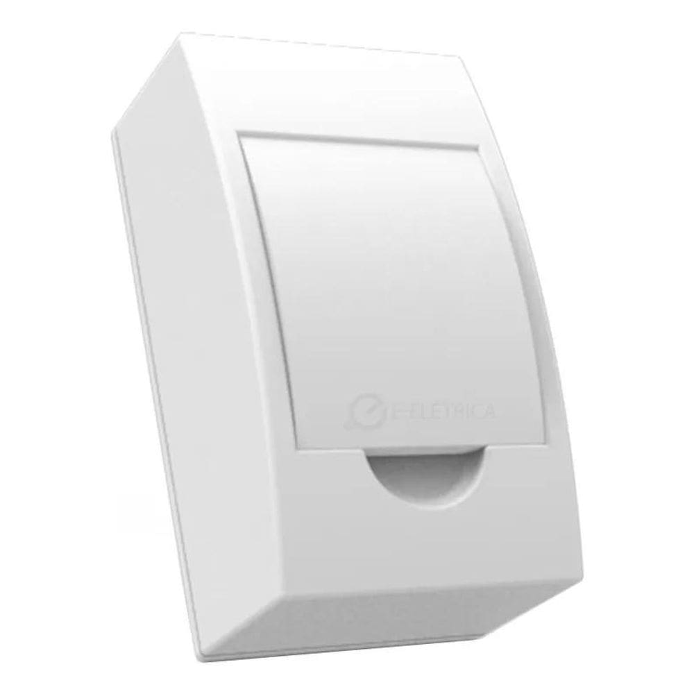 5X Quadro Distribuição 4 Disjuntores Din Sobrepor Enerbras