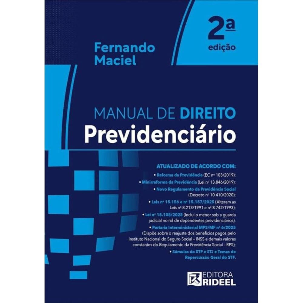 Manual de Direito Previdenciário