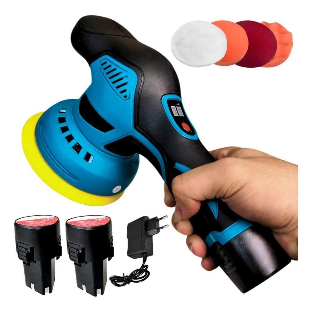5X Politriz Lixadeira Automotiva Profissional Bivolt Sem Fio
