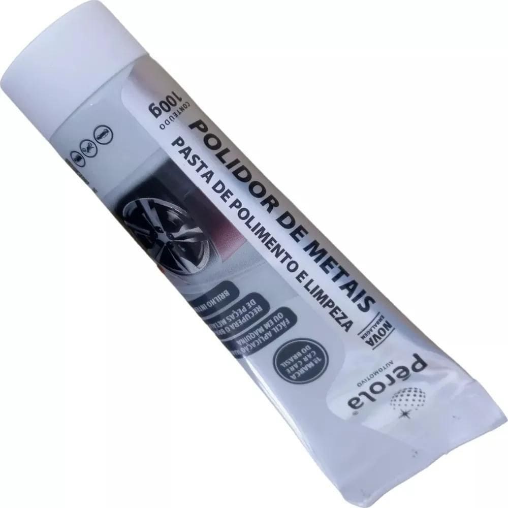 5X Polidor De Metais Polimento E Limpeza De Metais 100G Péro