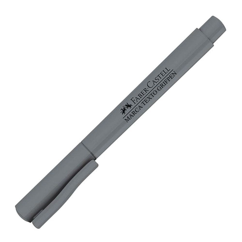 Pincel marca texto Cinza MT/CZZF - Faber-Castell