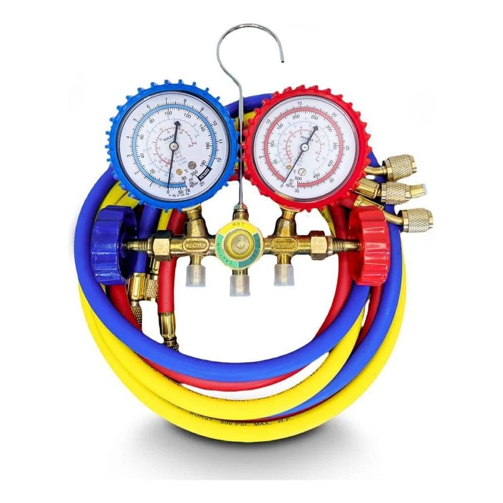 5X Manifold Ar Condicionado E Refrigeração R12/R22/R404A/R13