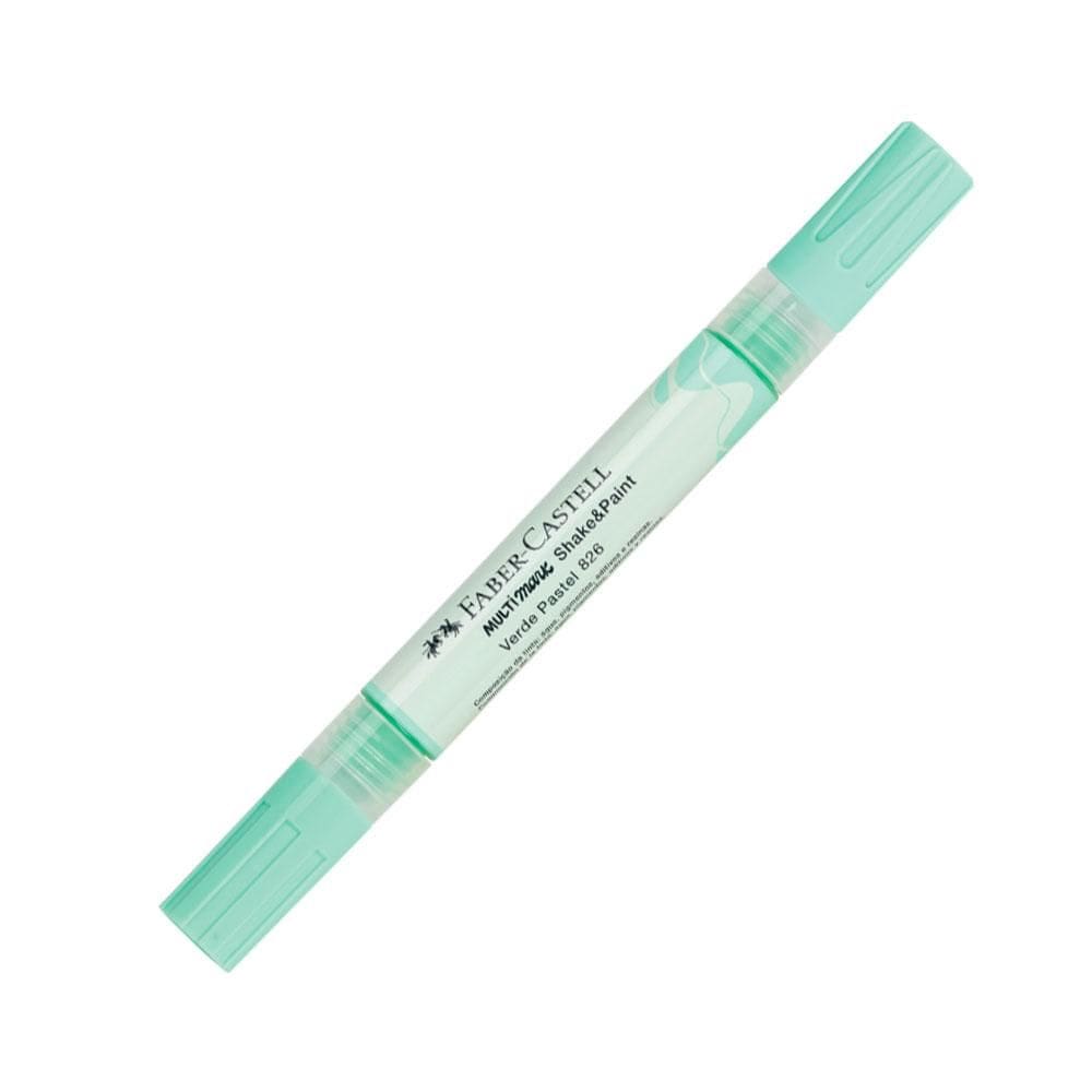 Marcador permanente Multimark Verde Pastel Faber-Castell