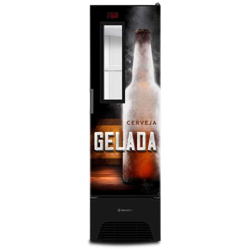 Cervejeira Vertical VN28FP 336 Litros Adesivada Optima Metalfrio