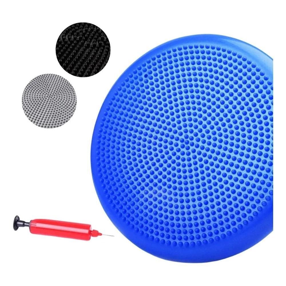 5X Disco De Equilíbrio 34 Cm Fisioterapia Pilates Yoga