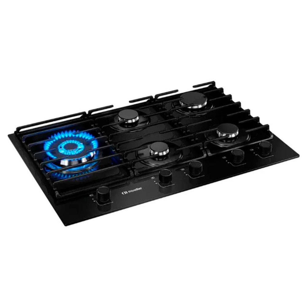 Cooktop Fogão 5 bocas Mesa Vidro MCG5BM Mueller 610003723