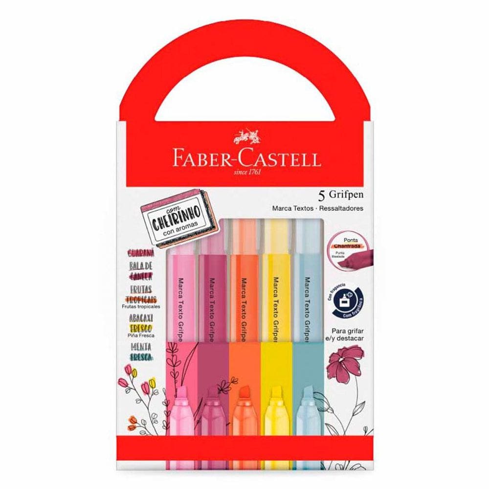 Marca texto Grifpen Revigora & Energiza - Faber-Castell