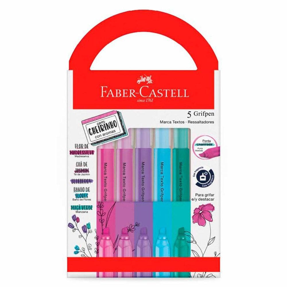 Marca texto Grifpen Relaxa & Reequilibra Faber-Castell