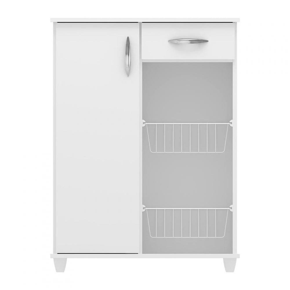 Fruteira 1 Porta 1 Gaveta Branco Belize New Notável Móveis