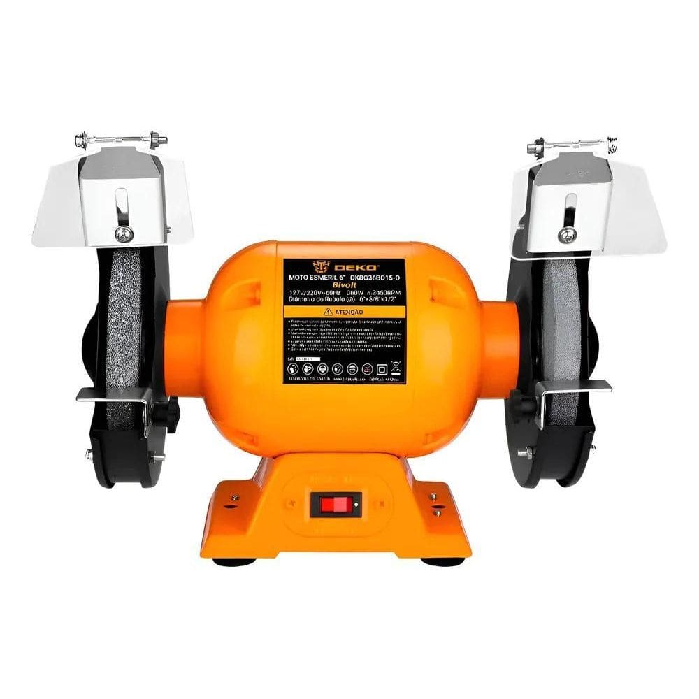 5X Moto Esmeril De Bancada Bivolt 6 Polegada 360W 3450Rpm De