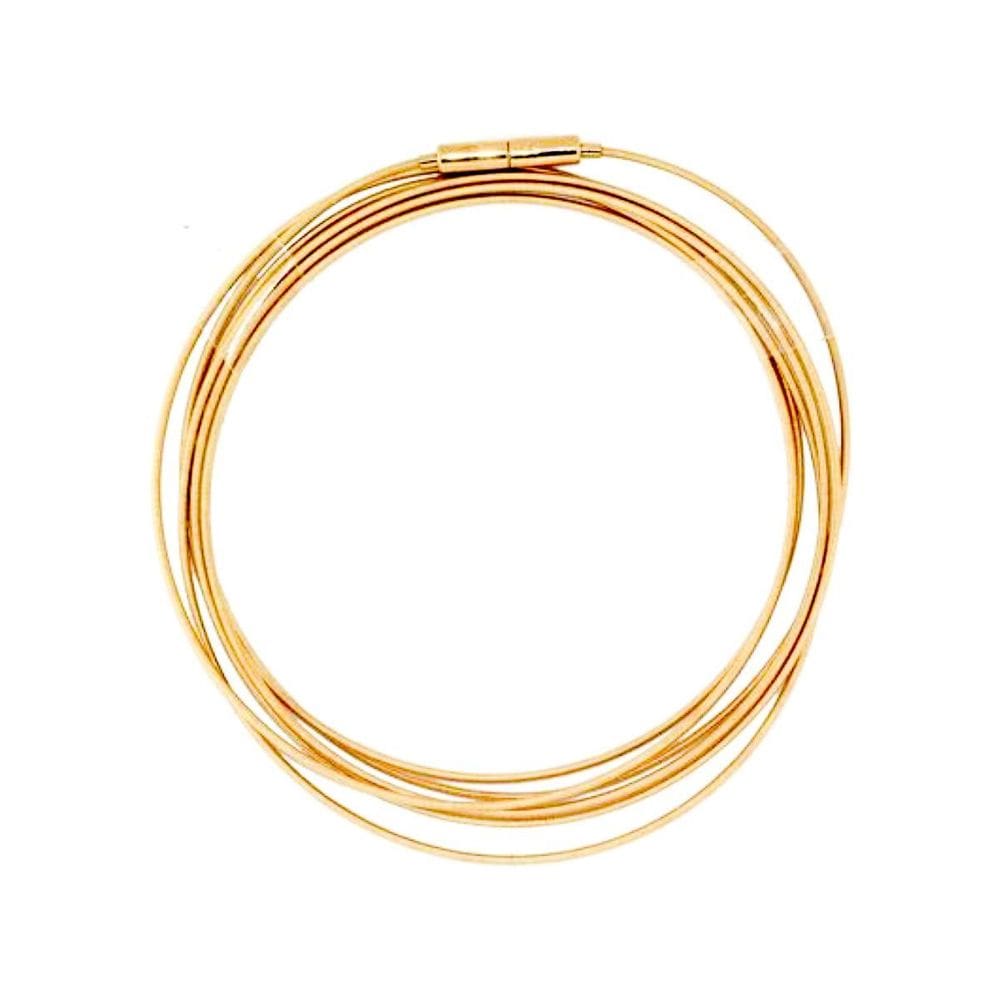 Colar Cordão De Guitarra Em Ouro 18K