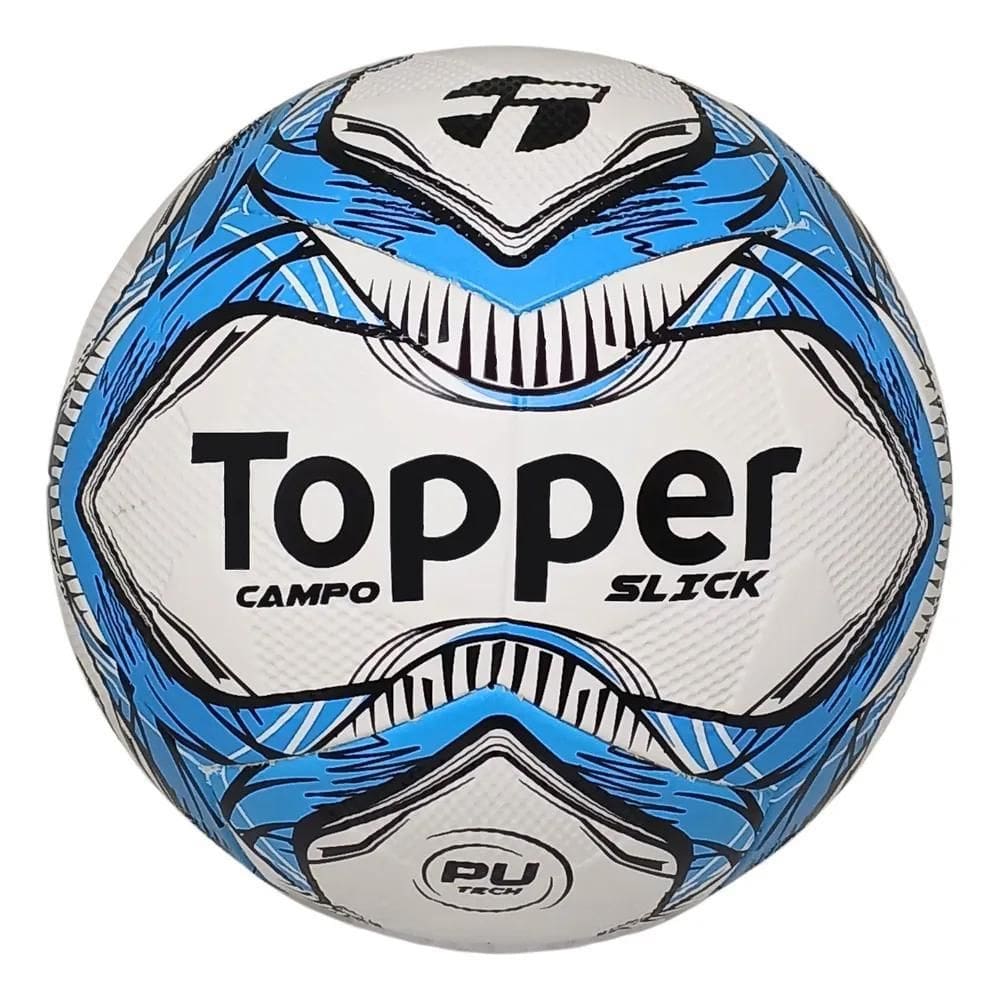 5X Bola Fut Campo Oficial Topper - Pvc