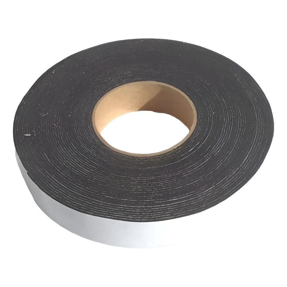 5X Fita Anti Ruído Feltro Adesivado 19Mm X 1,2Mm Com 10 Metr