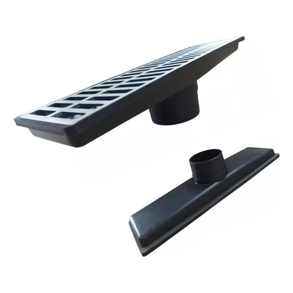 5X Ralo Linear 15X50 Caixa Coletora De Agua Pluvial + Antins