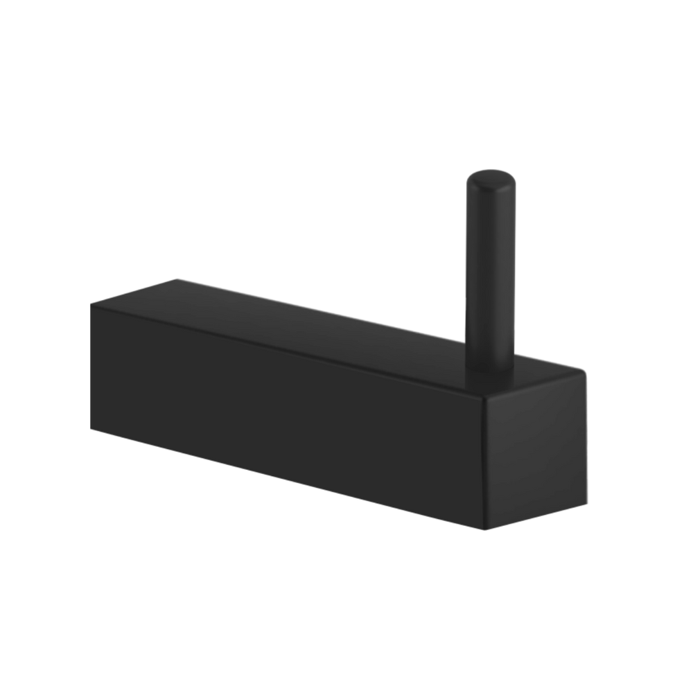 Cabide Preto Fosco Suporte Para banheiro Troia