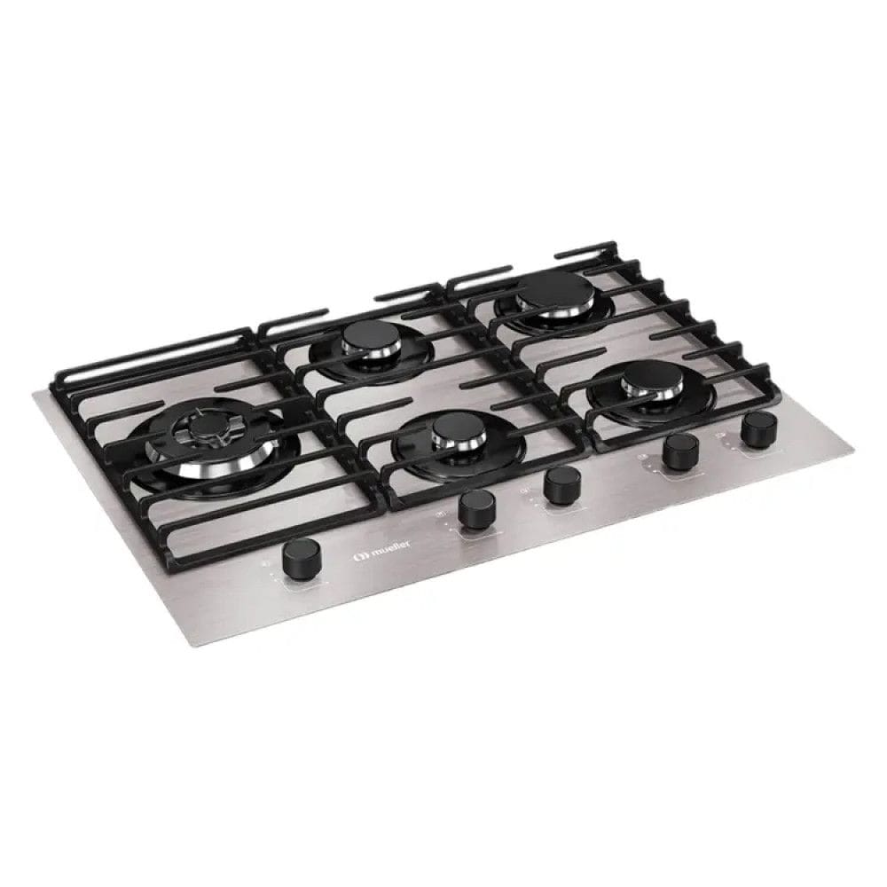 Cooktop a Gás MCG5BL 5 Bocas Superautomático Mesa de Alumínio Bivolt Mueller