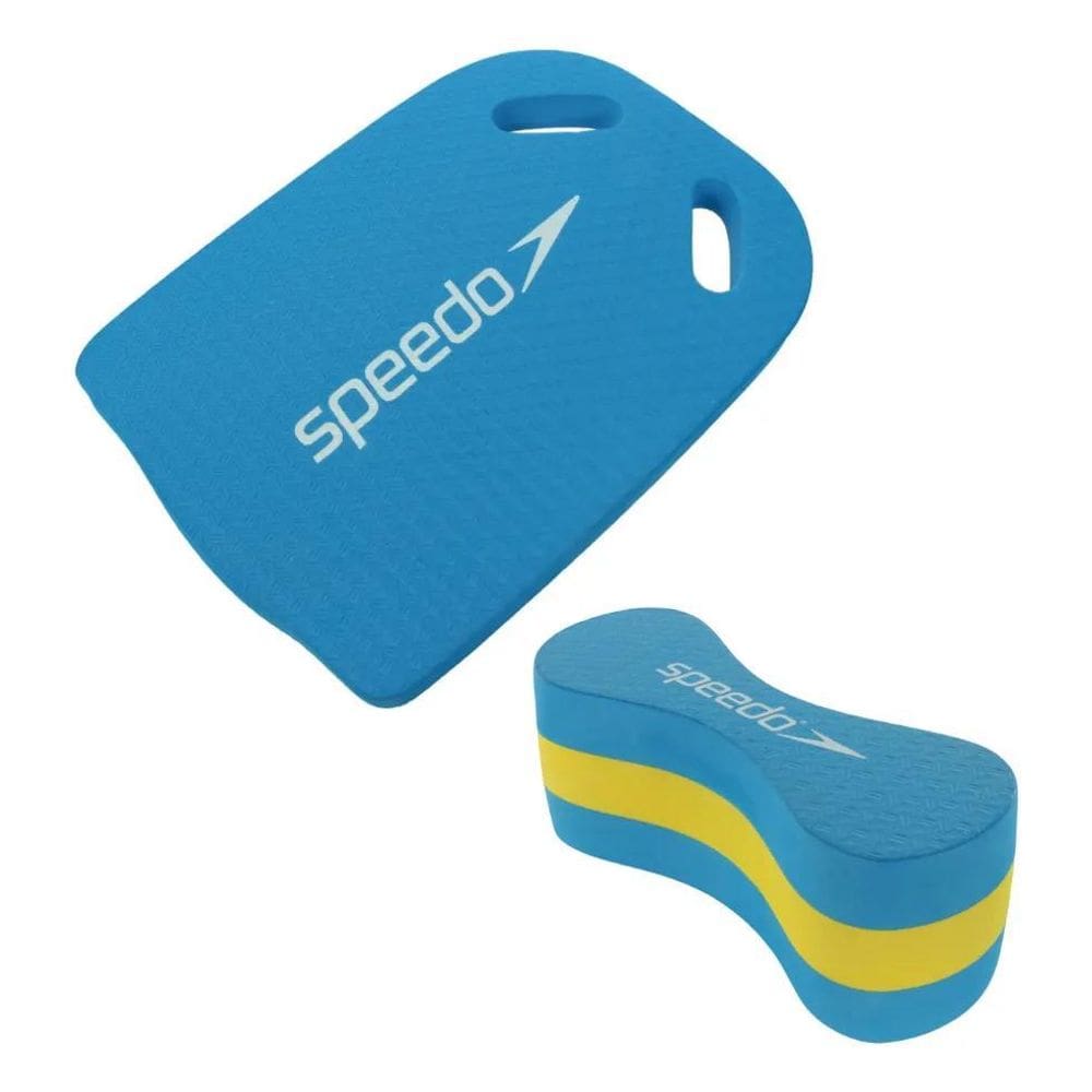 5X Kit Natação Treinamento Speedo Flutador E Prancha Swim