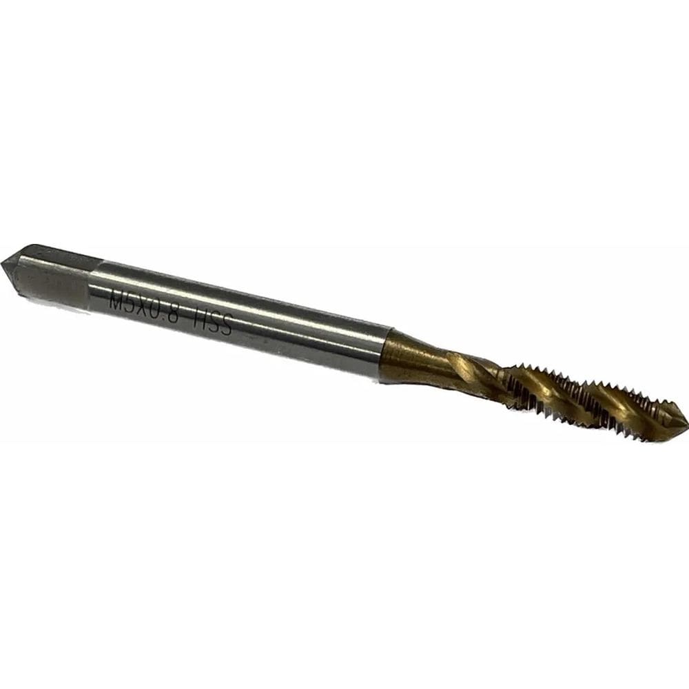 5X Macho Maquina Canal Helicoidal M4 X 0,7 Com Cobertura Ti