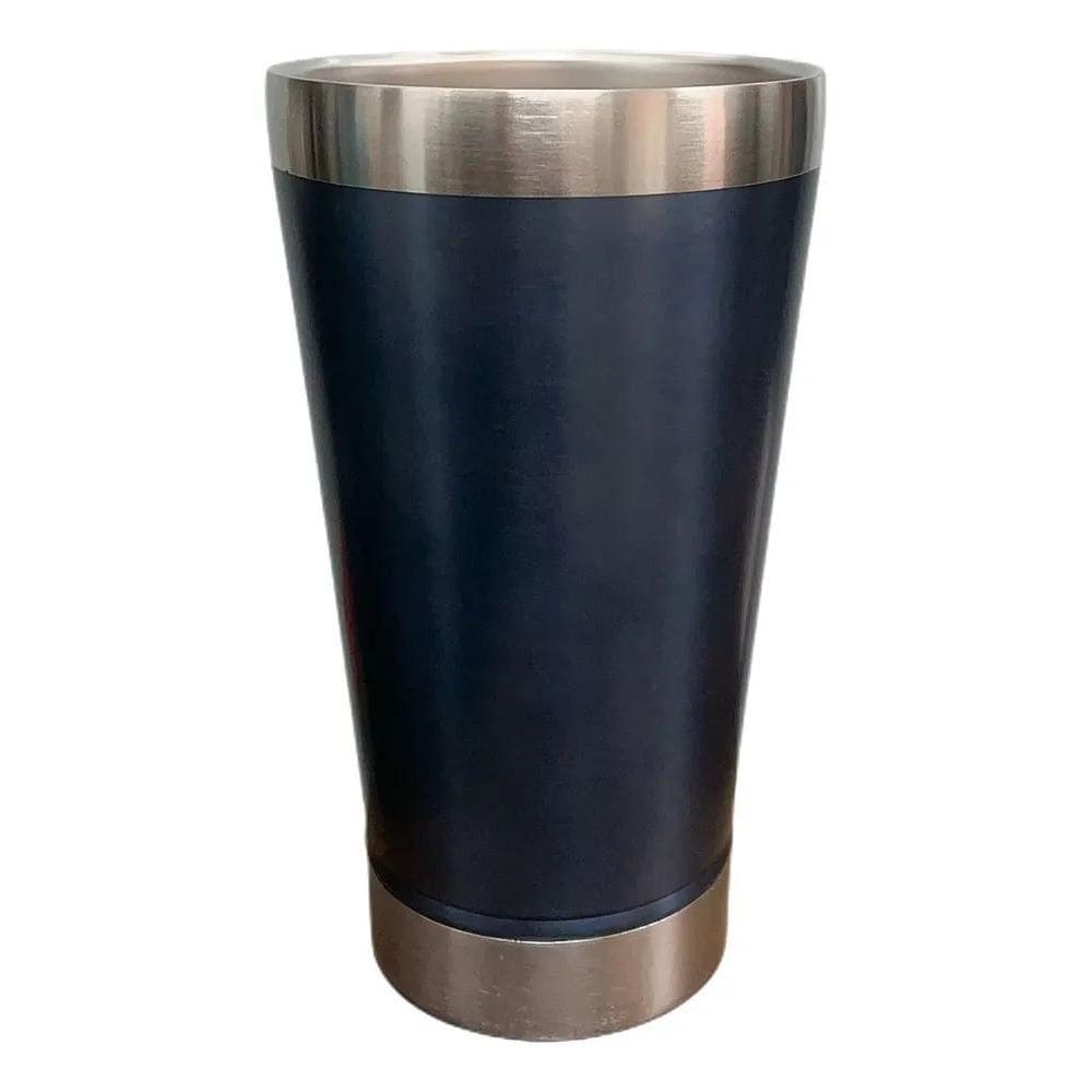 5X Copo Térmico Copo Termico Com Tampa Abridor Lisa Cor Azul