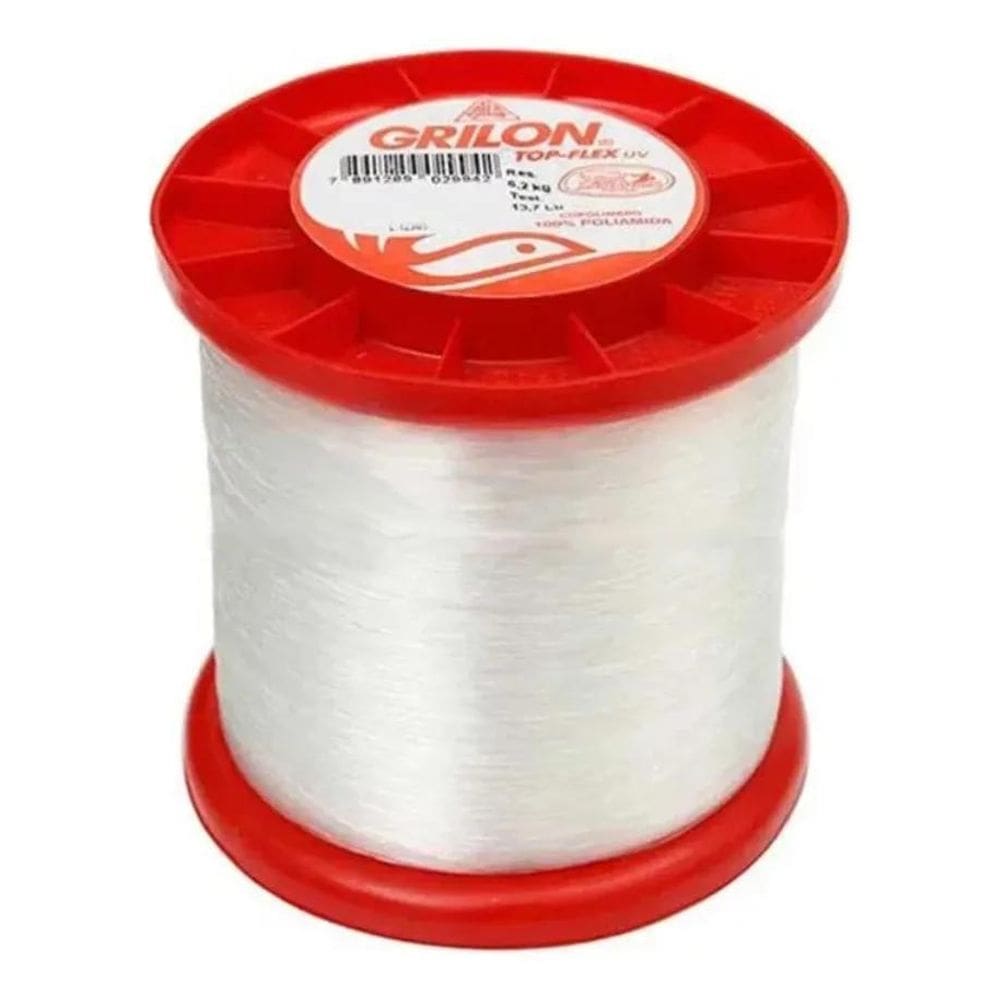 5X Linha Pesca Rede Tarrafa Grilon Carretel Topflex 250G 0,3