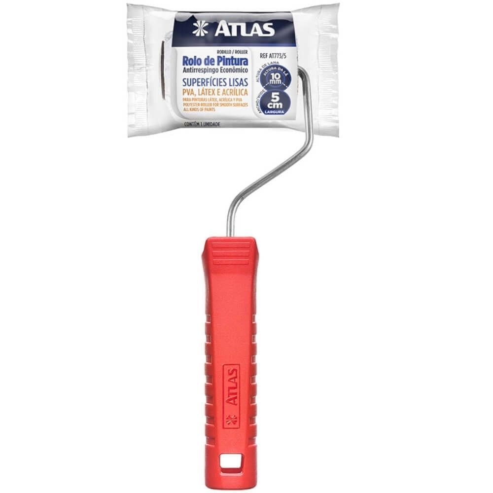 Rolo Anti Respiro 5cm Altura da Lã 10mm - AT773/5 - PINCÉIS ATLAS