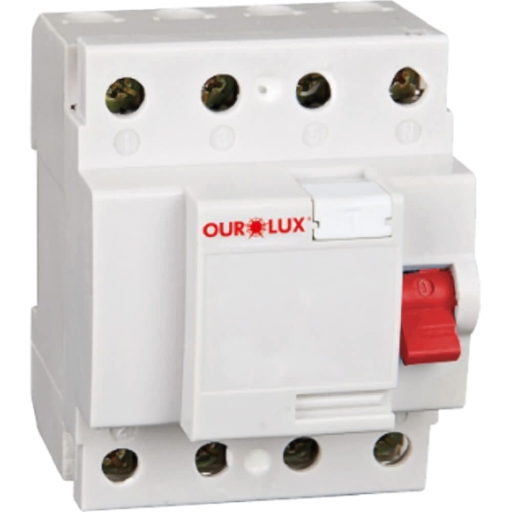 Dispositivo IDR Tetrapolar 30mA 40 Ampères - 26206 - OUROLUX