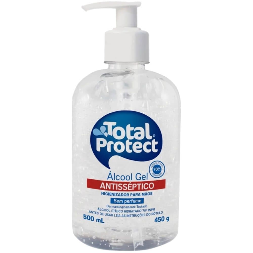 Alcool em Gel 500ml - 9977 - TOTAL PROTECT