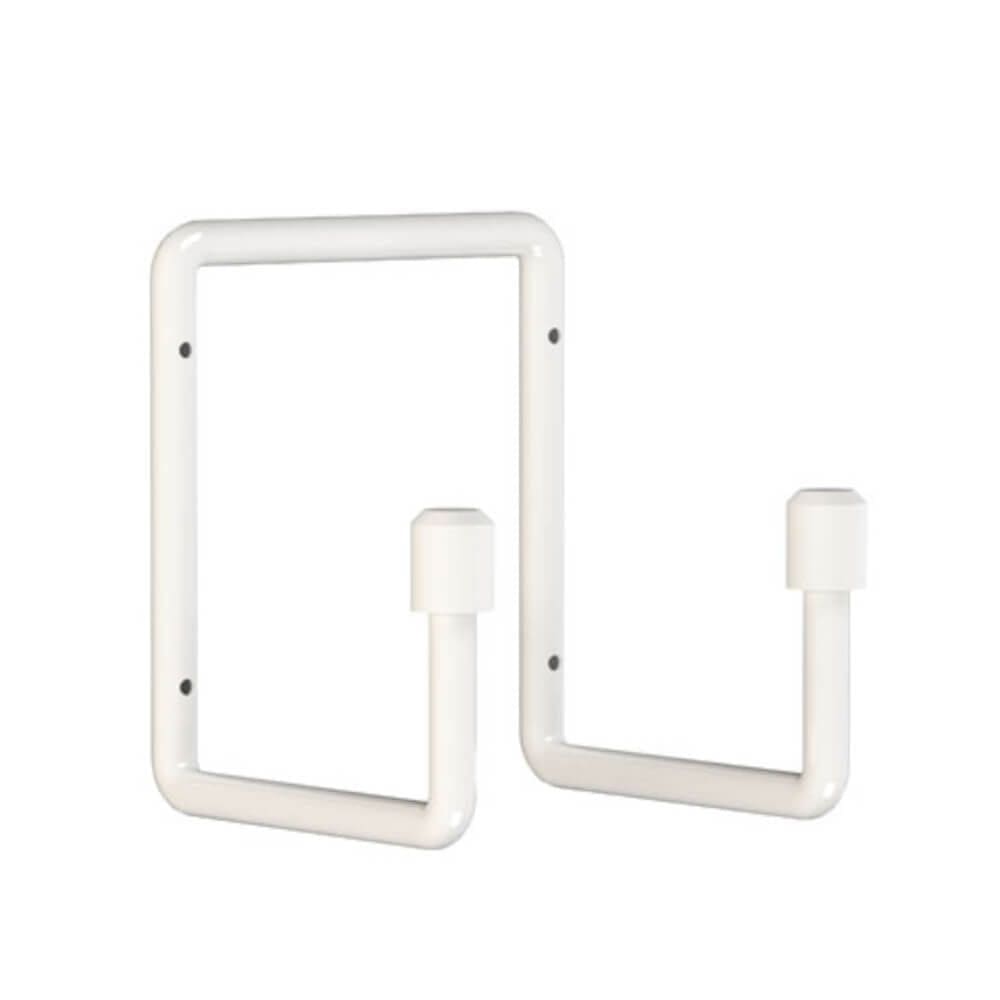 Gancho Multiuso G11 Duplo Branco - G11-D-BR - MULTIVISÃO