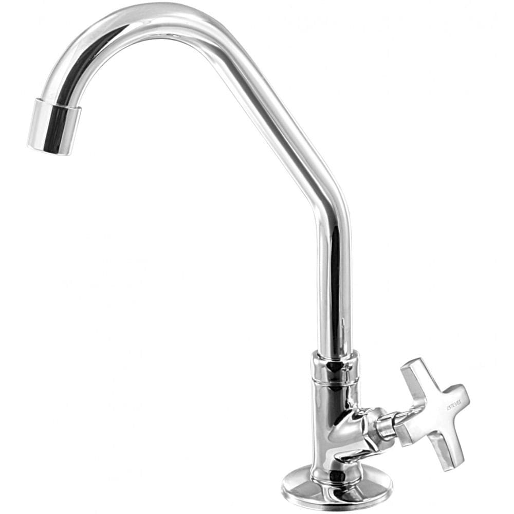Torneira para Cozinha Alfa Bica Móvel 1167 C34 Cromada de Mesa - VTM200CWB - ESTEVES