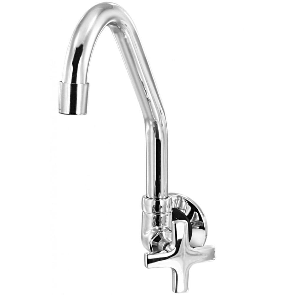 Torneira para Cozinha Alfa Bica Móvel 1168 C34 Cromada de Parede - VTP200CWB - ESTEVES
