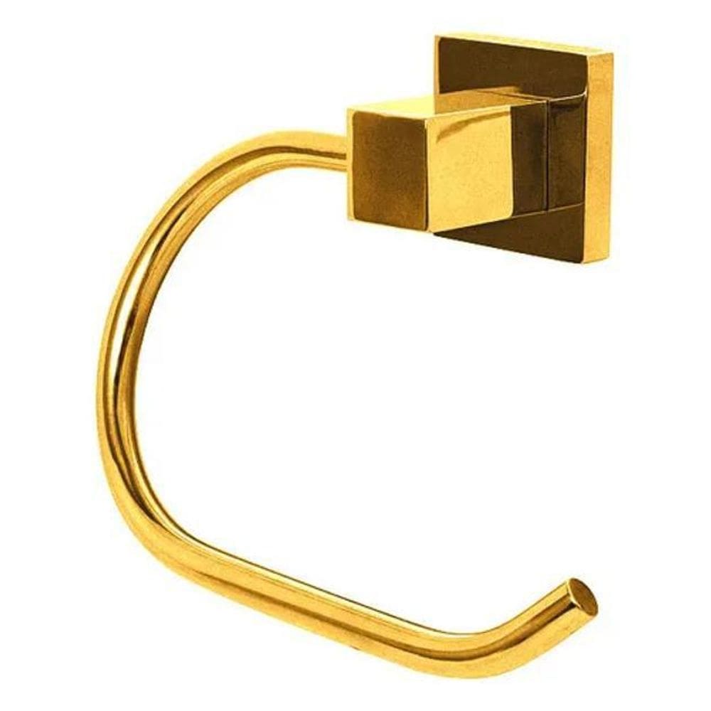 5X Papeleira Porta Papel Higiênico Grécia Luxo Dourado