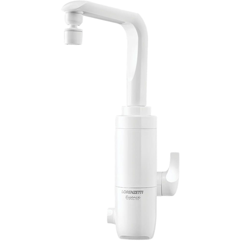 Torneira Elétrica de Mesa Essence 220 Volts Branca - 7551033 - LORENZETTI