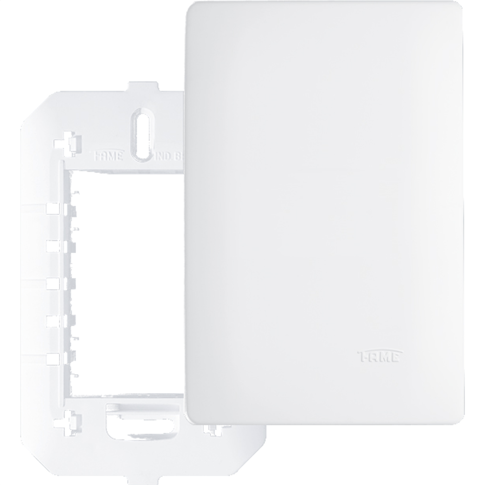 Placa com Suporte 4””x 2”” Cega - 3632 - FAME