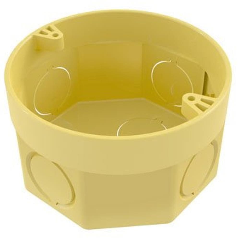 Caixa 3””x3”” com Anel Deslizante Amarela - 33043171 - TIGRE