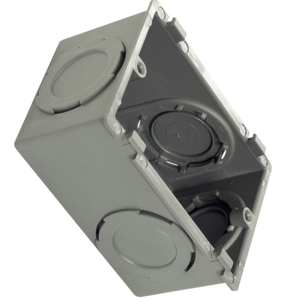 Caixa Condulete PlastiBox L Cinza Escuro - 57250012 - TRAMONTINA