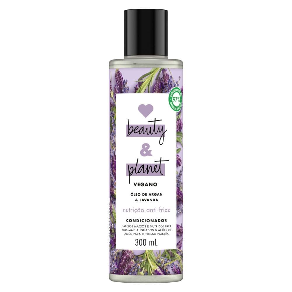 Condicionador Love Beauty And Planet Nutrição Antifrizz 300ml