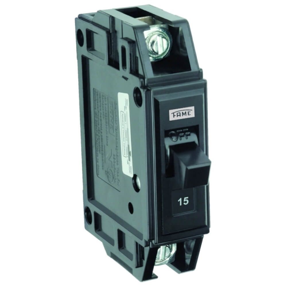 Disjuntor NEMA Monopolar FN 1P de 15 Ampères - 5151 - FAME