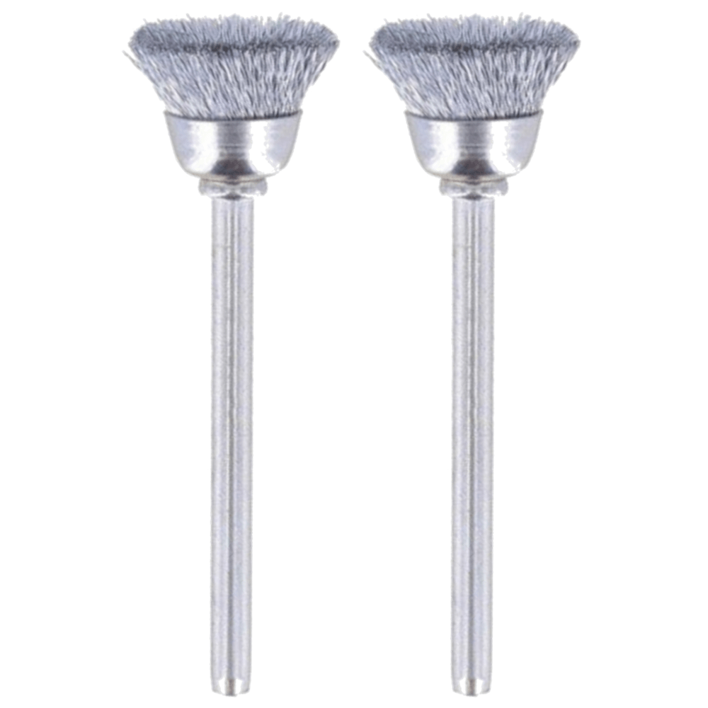 Escova de Aço Carbono Copo 1/2”” 13,0mm com 2 Peças - 442 - DREMEL