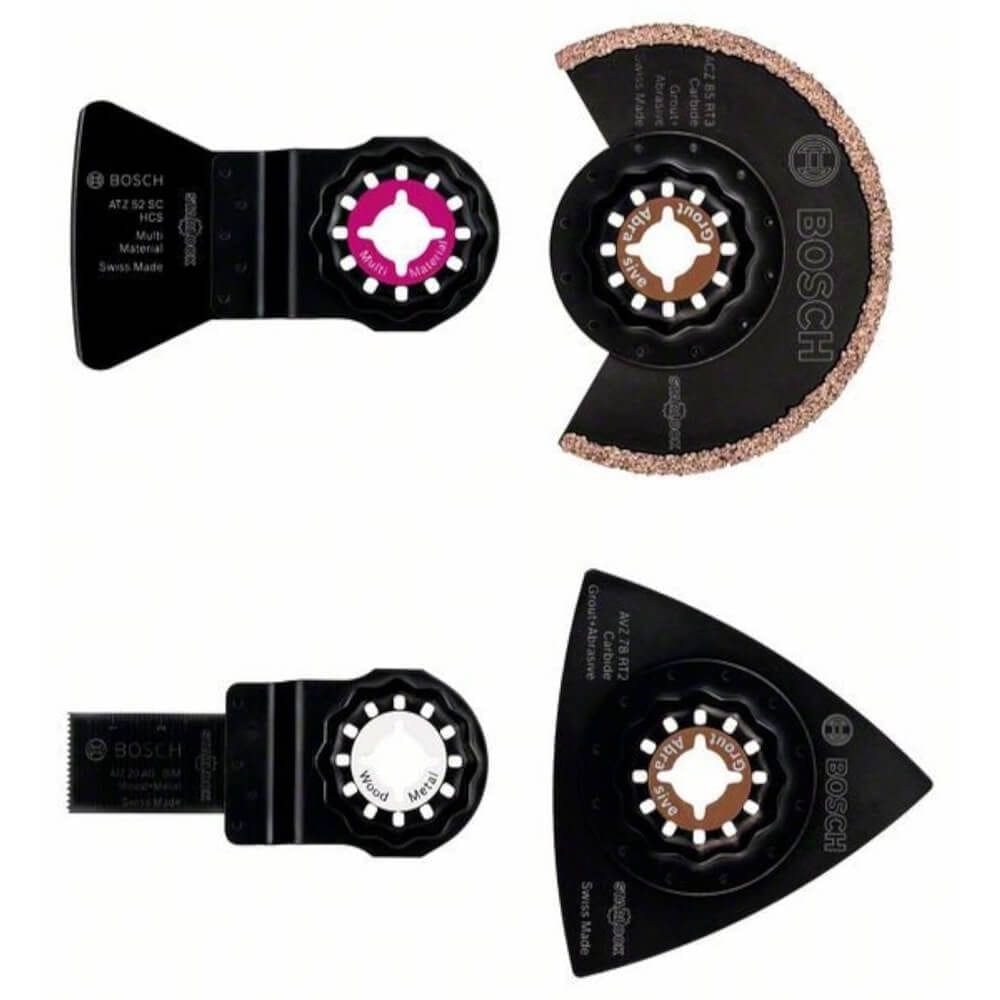 Jogo de Acessórios para Multicortadora para Azulejos com 4 peças - 2608661695 - BOSCH