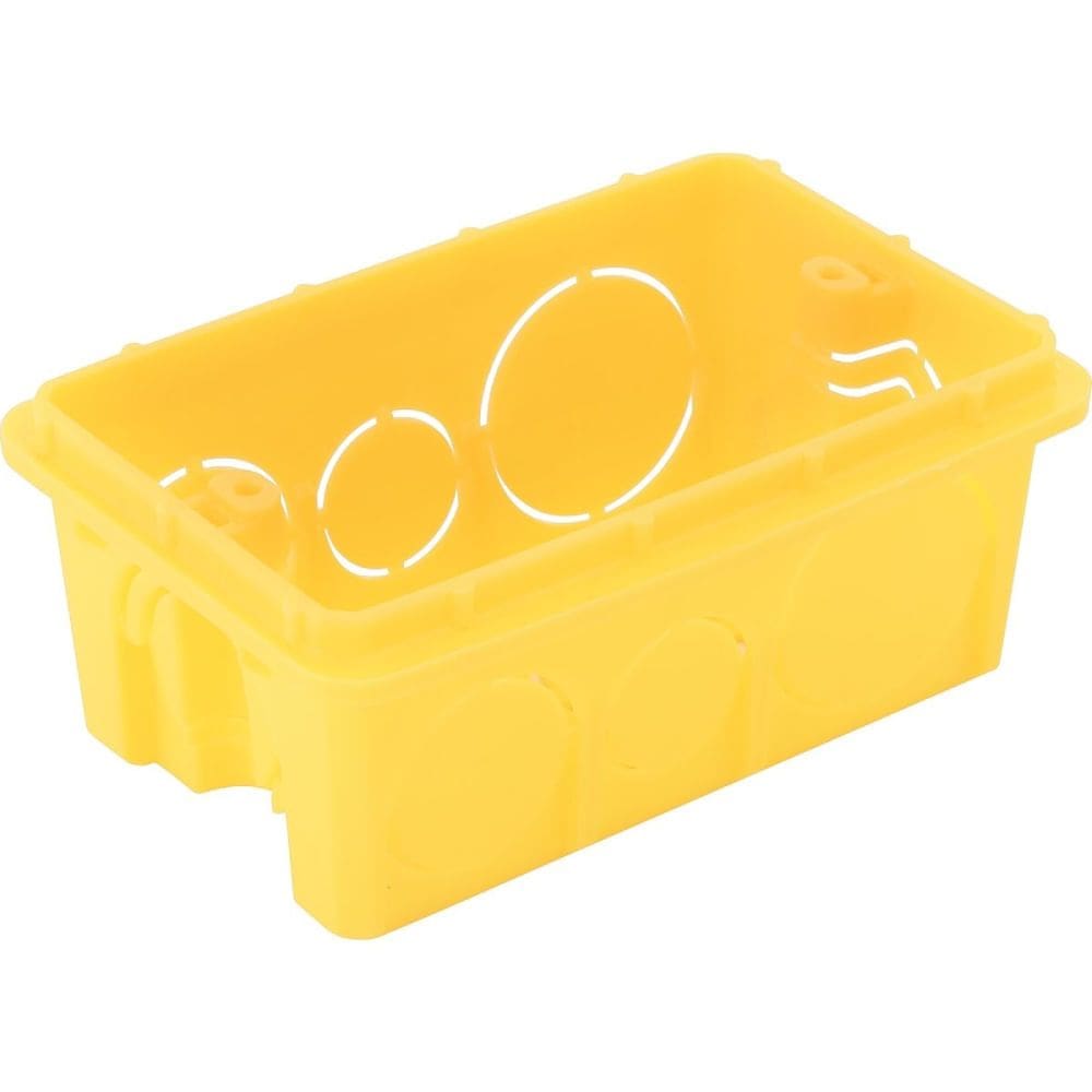 Caixa De Embutir Retangular Amarela De PVC 4X2 - 57500044 - TRAMONTINA
