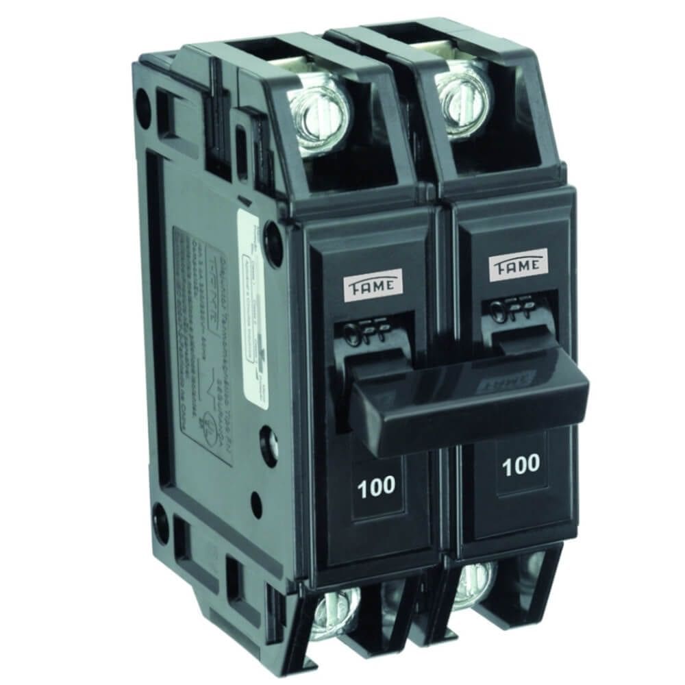 Disjuntor NEMA Bipolar FN 2P de 35 Ampères - 5165 - FAME