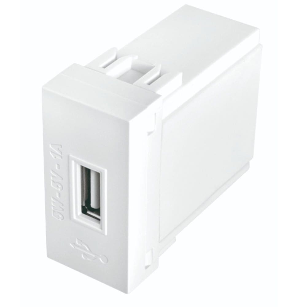 Módulo Tomada USB Bivolt 5 Watts - 5 Volts - 1A Habitat - 2736 - FAME