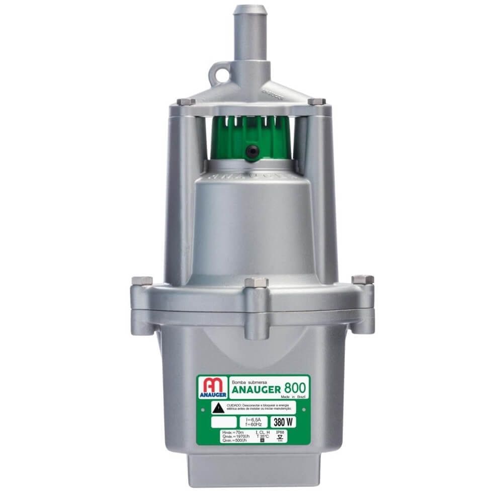 Bomba D`água Submersa Vibratória Para Poço 380 Watts 110Volts - 60581 - ANAUGER