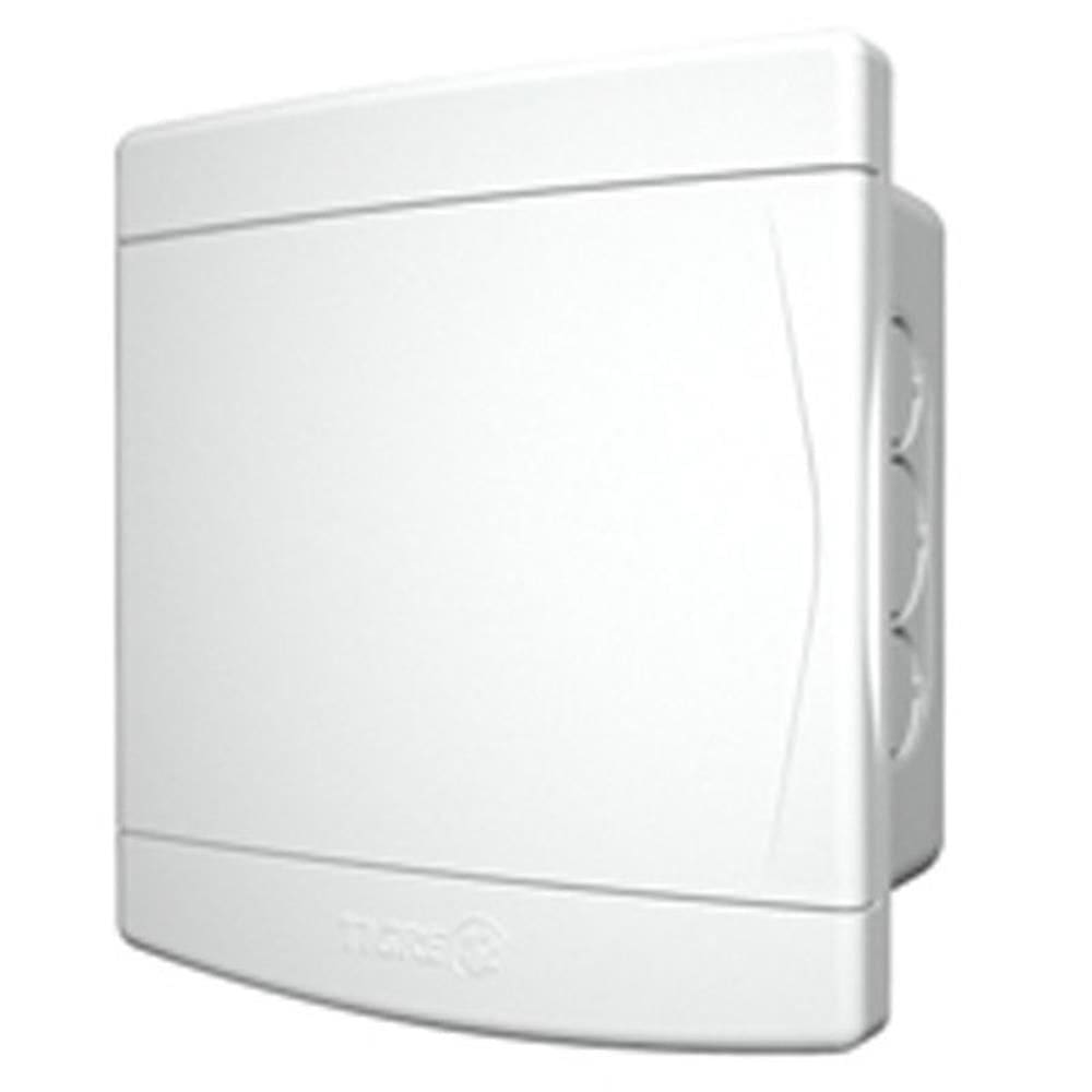 Quadro de Distribuição de Embutir 3/4 Disjuntores Sem Barramento Porta Branca - 33046979 - TIGRE