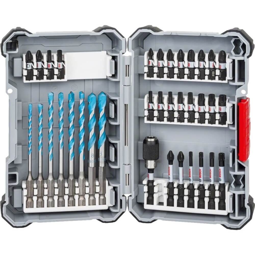 Kit de Pontas e Brocas Impact Control 35 Peças - 2608577147 - BOSCH