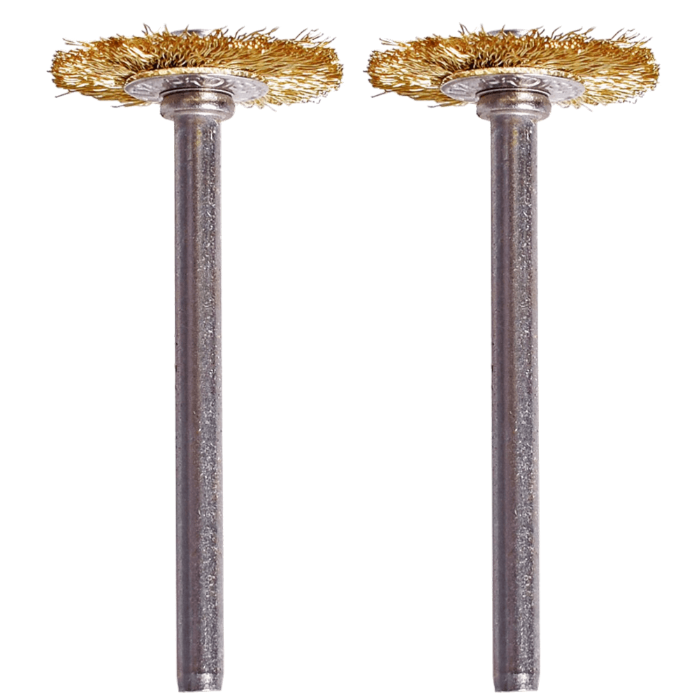 Escova de Latão Circular 3/4”” 19,0mm com 2 Peças - 535 - DREMEL