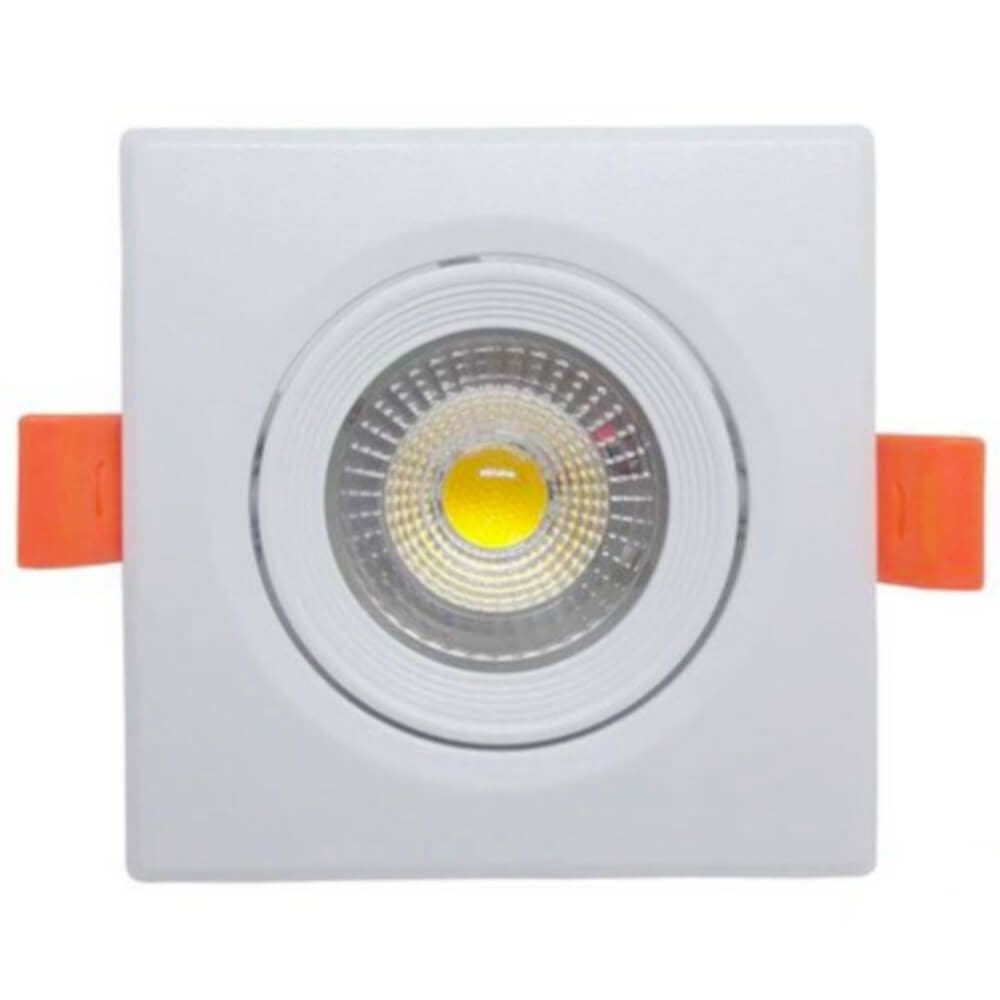 Spot Quadrado Superled 5 Watts 6400K - 05602 - OUROLUX