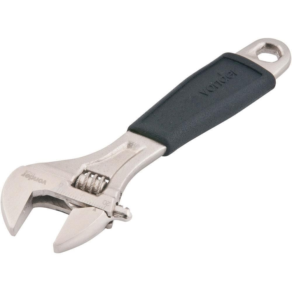 Chave Ajustável 10”” Niquelada Ingleza - 35.73.010.100 - VONDER